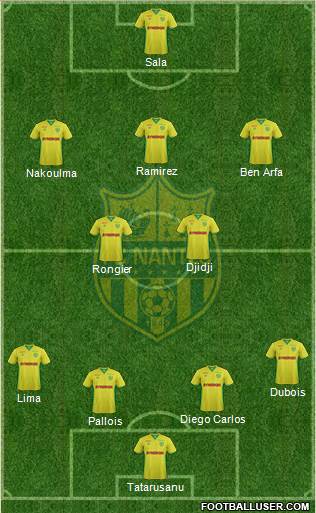 FC Nantes Formation 2017