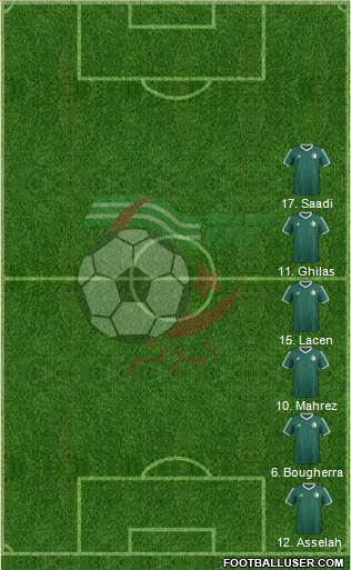 Algeria Formation 2017