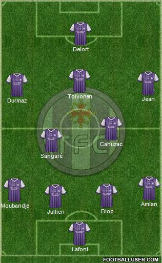 Toulouse Football Club Formation 2017