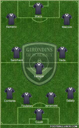 FC Girondins de Bordeaux Formation 2017