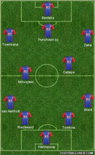 Crystal Palace Formation 2017