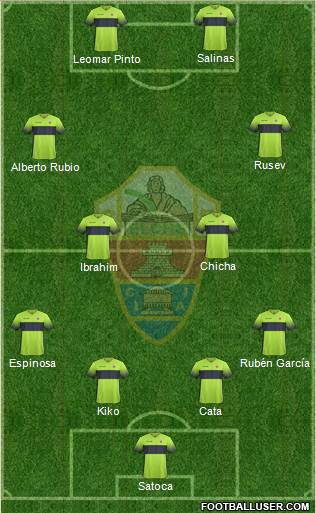 Elche C.F., S.A.D. Formation 2017