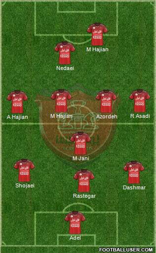 Persepolis Tehran Formation 2017