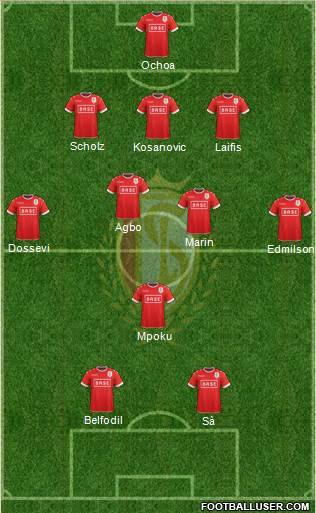 R Standard de Liège Formation 2017