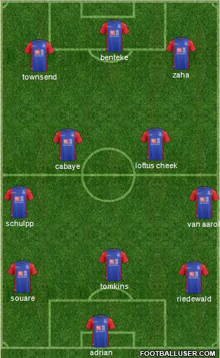 Crystal Palace Formation 2017