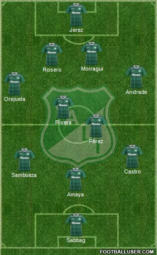 AC Deportivo Cali Formation 2017