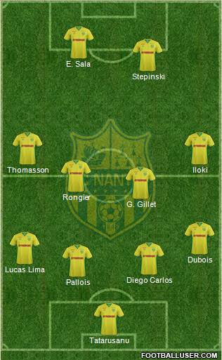 FC Nantes Formation 2017