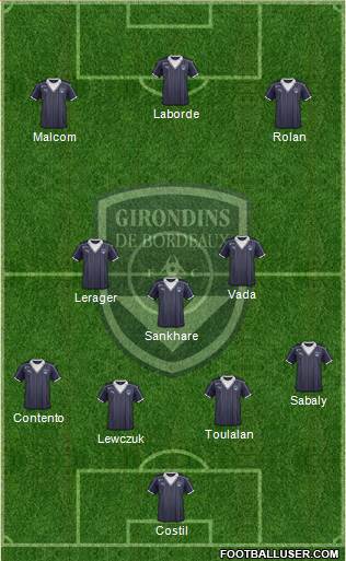 FC Girondins de Bordeaux Formation 2017