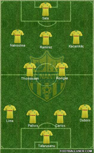 FC Nantes Formation 2017