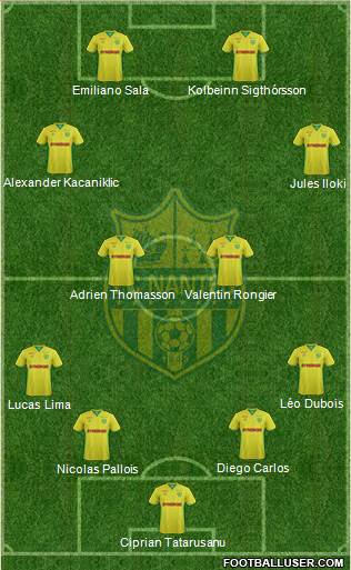 FC Nantes Formation 2017