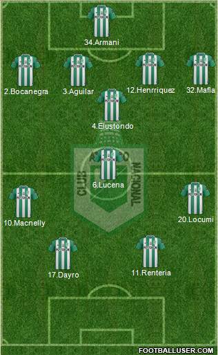 CDC Atlético Nacional Formation 2017