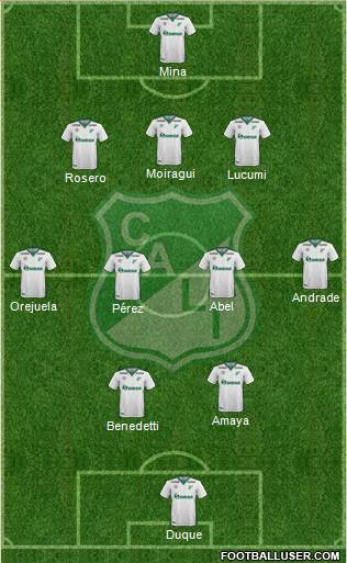 AC Deportivo Cali Formation 2017