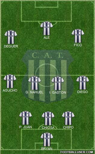 Talleres de Córdoba Formation 2017