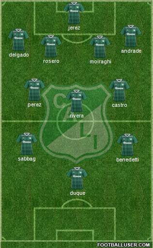 AC Deportivo Cali Formation 2017