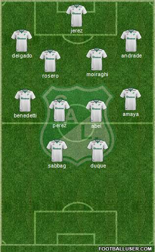 AC Deportivo Cali Formation 2017