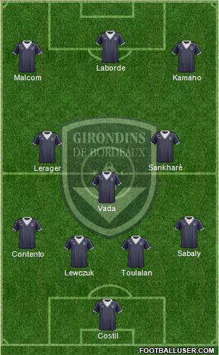 FC Girondins de Bordeaux Formation 2017