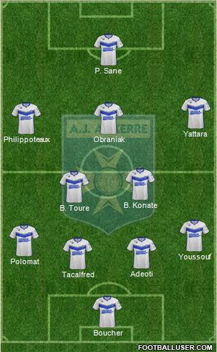 A.J. Auxerre Formation 2017