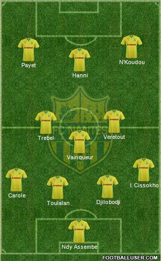 FC Nantes Formation 2017