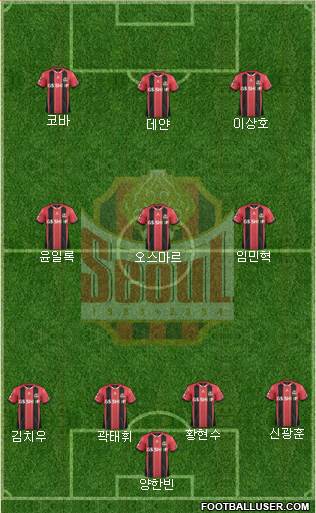 FC Seoul Formation 2017