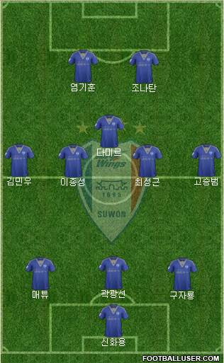 Suwon Samsung Blue Wings Formation 2017