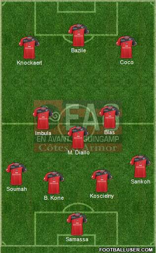 En Avant de Guingamp Formation 2017