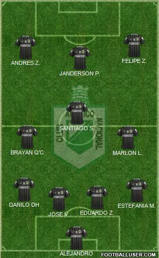 CDC Atlético Nacional Formation 2017