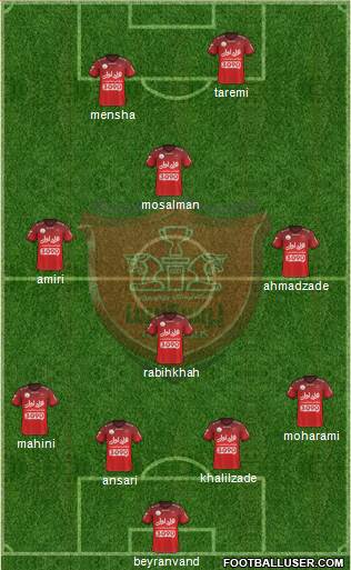 Persepolis Tehran Formation 2017