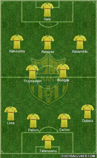 FC Nantes Formation 2017