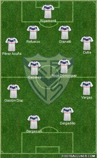 Vélez Sarsfield Formation 2017