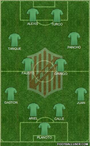 9 de Julio Formation 2017