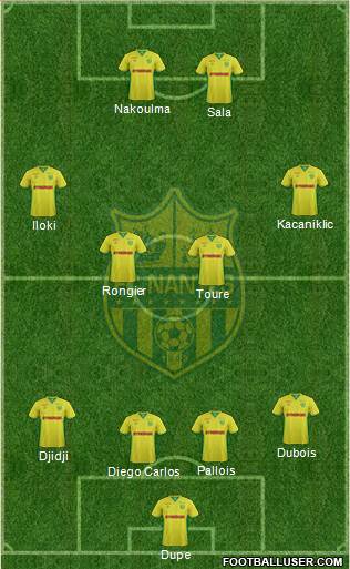 FC Nantes Formation 2017