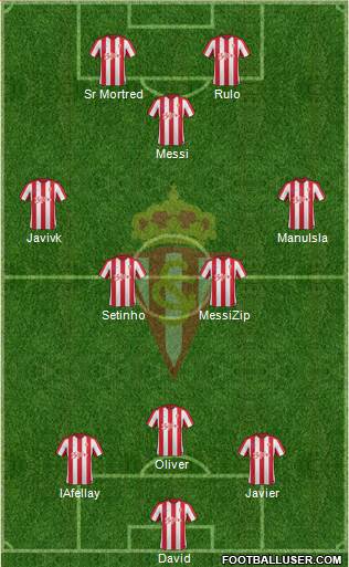 Real Sporting S.A.D. Formation 2017