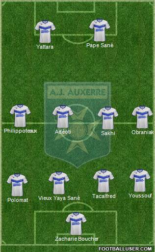 A.J. Auxerre Formation 2017