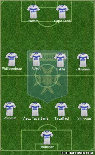 A.J. Auxerre Formation 2017