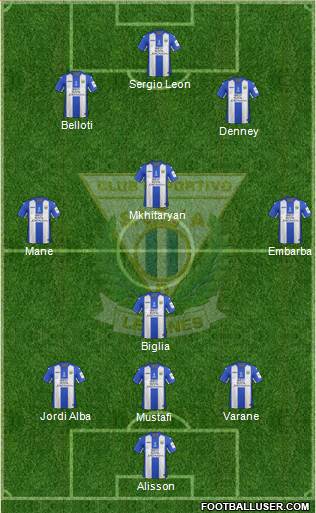 C.D. Leganés S.A.D. Formation 2017