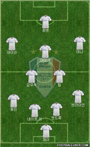 Suwon Samsung Blue Wings Formation 2017