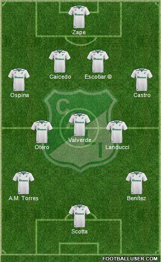 AC Deportivo Cali Formation 2017