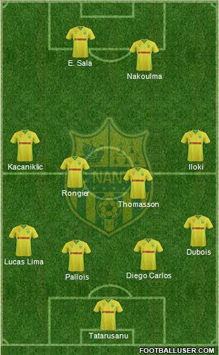 FC Nantes Formation 2017