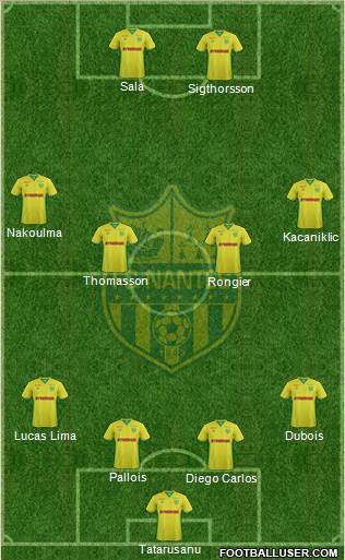 FC Nantes Formation 2017