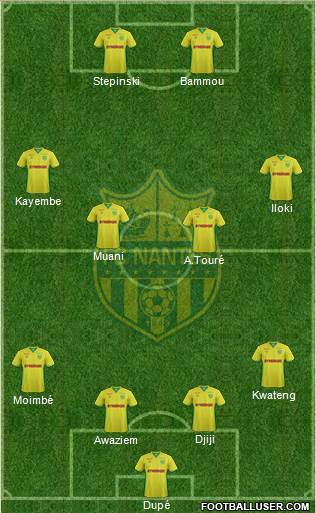 FC Nantes Formation 2017