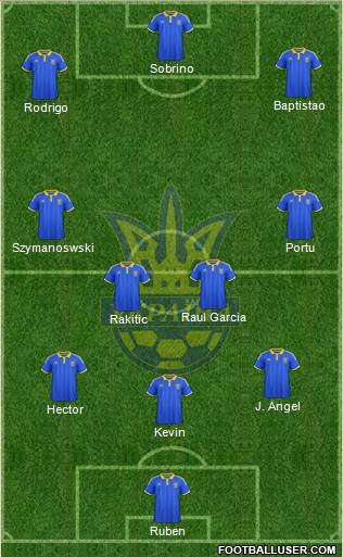 Ukraine Formation 2017