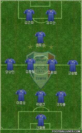 Suwon Samsung Blue Wings Formation 2017