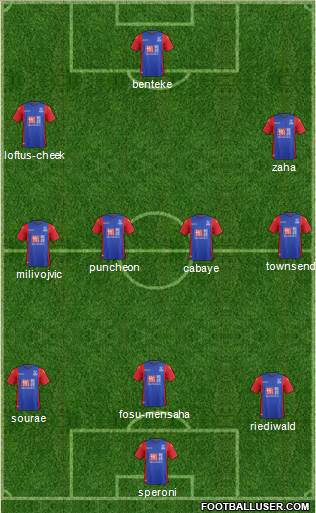 Crystal Palace Formation 2017