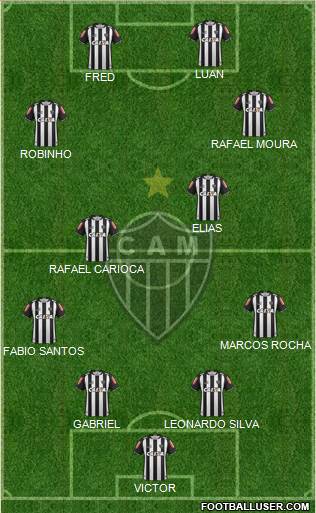 C Atlético Mineiro Formation 2017