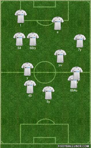 Swansea City Formation 2017