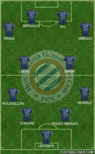 Montpellier Hérault Sport Club Formation 2017