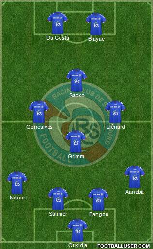 Racing Club de Strasbourg-Football Formation 2017