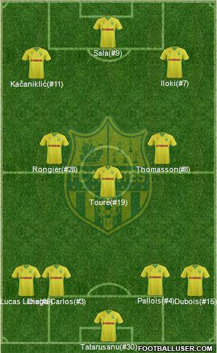 FC Nantes Formation 2017