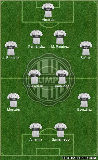 C Olimpia Formation 2017