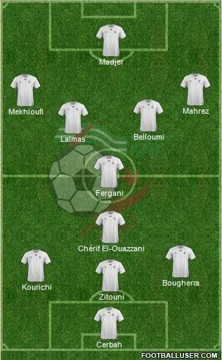 Algeria Formation 2017